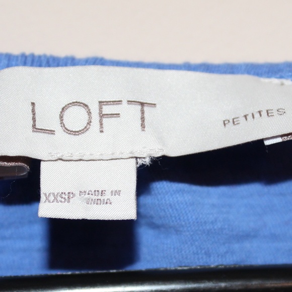 Loft Flutter Sleeve Top Size XXSP - Picture 4 of 5